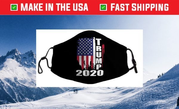 Trump 2020 American Flag Cloth Face Mask