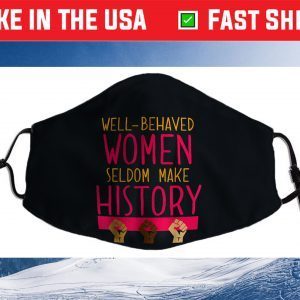 Womens History Month Cloth Face Mask