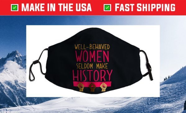 Womens History Month Cloth Face Mask