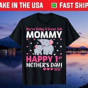 You're Doing A Great Job Mommy Happy 1st Mother's Day 2021 Unisex T-Shirt