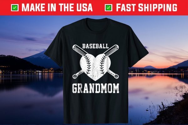 Baseball Grandmom Mother's Day Gift T-Shirt