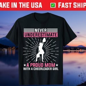 Cheerleading Mom Cheerleader Cheer Mother's Day Us 2021 T-Shirt