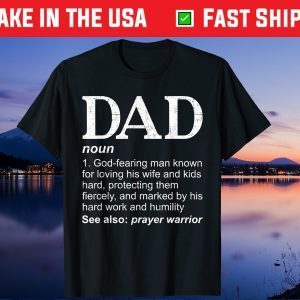 Christian Dad Definition Fathers Day DAD Gift T-ShirtsChristian Dad Definition Fathers Day DAD Gift T-Shirts