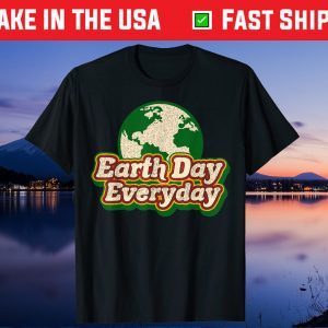 Earth Day Everyday 51th Anniversary Cute Planet Teacher Unisex T-Shirt