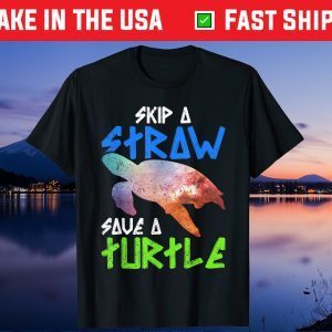 Environmental Awareness Ocean Animal Earth Day Turtle Us 2021 T-Shirt