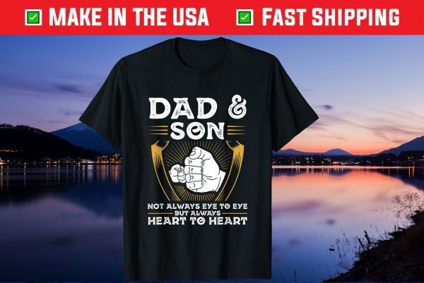 Fathers Day Shirt Dad Son Matching Fathers Day Gift T-Shirt