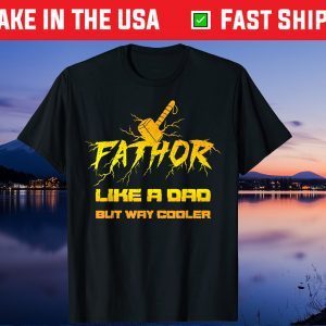 Fathor Like A Dad But Way Cooler Fathers Day Classic T-Shirt