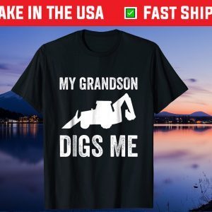 Grandpa Grandson Matching Father Day Gift T-Shirt