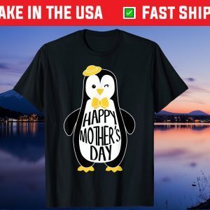 I Love My Mama Penguin Cute Happy Mothers Day Classic T-Shirt