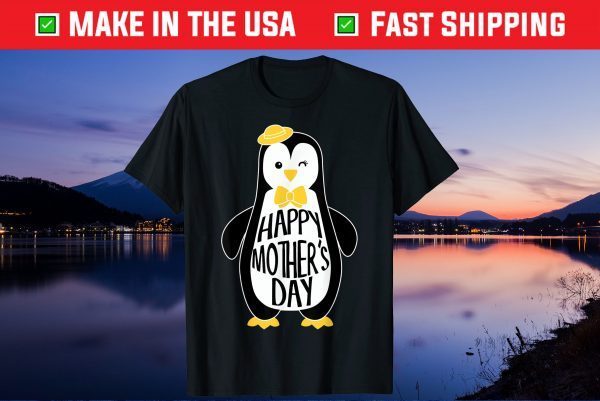 I Love My Mama Penguin Cute Happy Mothers Day Classic T-Shirt