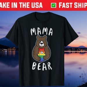 Mama Bear Shirt Autism Awareness Mothers Day Us 2021 T-Shirt