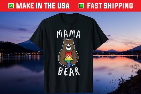 Mama Bear Shirt Autism Awareness Mothers Day Us 2021 T-Shirt