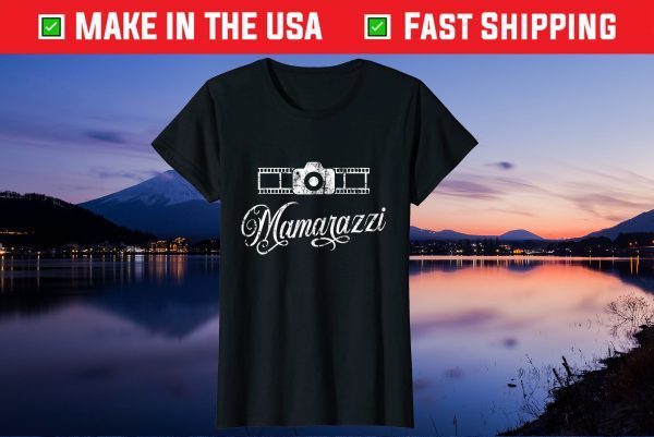 Mamarazzi Mom Photographer Mothers Day Us 2021 T-Shirt