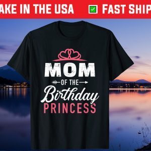 Mom of the birthday princess girl Unisex T-Shirt