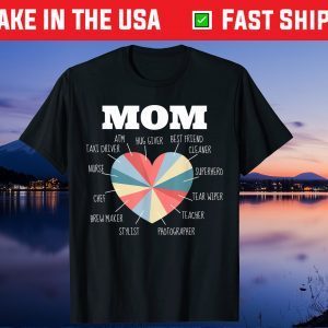 Mothers Skills and Abilities for Mothers Day Heart Us 2021 T-Shirt