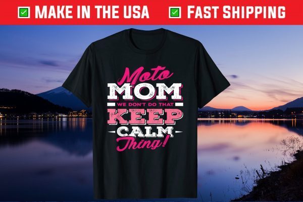 Moto Mom Motocross Dirt Bike Mother's Day Unisex T-Shirt