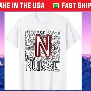 Nurse Hearting Love Nursing Day Classic T-Shirt