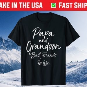 Papa and Grandson Best Friends for Life Classic T-Shirt