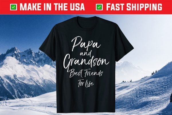 Papa and Grandson Best Friends for Life Classic T-Shirt