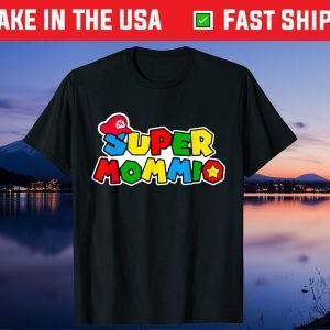 Super Mommio Funny Mommy Mother Nerdy Video Gaming Lover Us 2021 T-Shirt