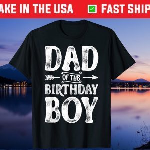 Dad of the Birthday Boy Father Day Papa Dads Gift T-Shirt