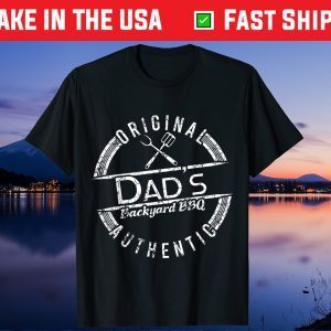 Dads Backyard BBQ Grilling Fathers Day Classic T-Shirt