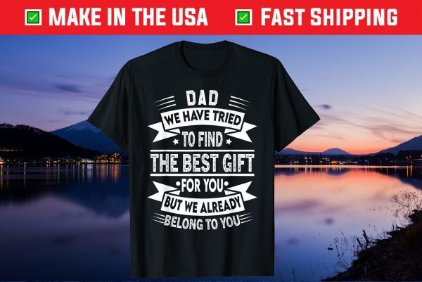 Day Dad from Daughter Son Wife for Daddy Us 2021 T-Shirt