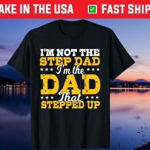 I'm Not The Stepdad I'm The Dad That Stepped Up Father's Day Gift T-Shirt