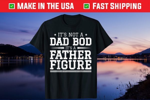 It's Not A Dad Bod It's A Father Figure Father's Day Us 2021 T-Shirt