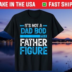 It's Not A Dad Bod It's A Father Figure Gift T-Shirt