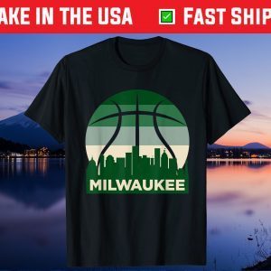 Milwaukee Basketball B-Ball City Wisconsin Us 2021 Shirt