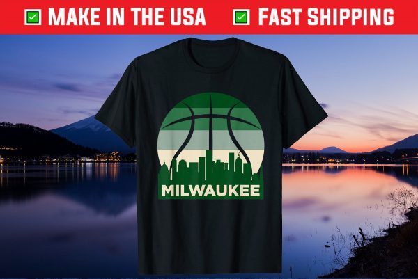 Milwaukee Basketball B-Ball City Wisconsin Us 2021 Shirt