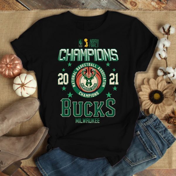 Milwaukee Bucks NBA Finals Basketball Champions 2021 Unisex  Shirt