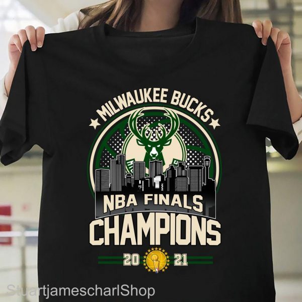 Milwaukee Bucks NBA Finals Champions 2021 Tee Shirt