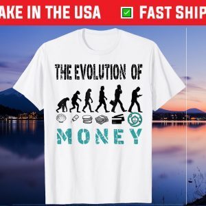 The Evolution of Money Safemoon Crypto Cryptocurrency US 2021 Shirt