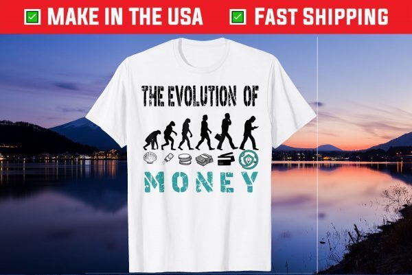 The Evolution of Money Safemoon Crypto Cryptocurrency US 2021 Shirt