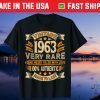Vintage Authentic Made In 1963 56th Birthday 56 Years Old Tee Shirt