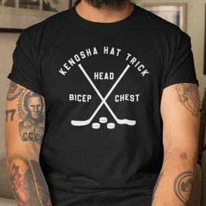 Kenosha Hat Trick Head Bicep Chest Shirt