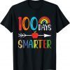 100 Days Of School 100 Days Smarter Heart Tee Shirt