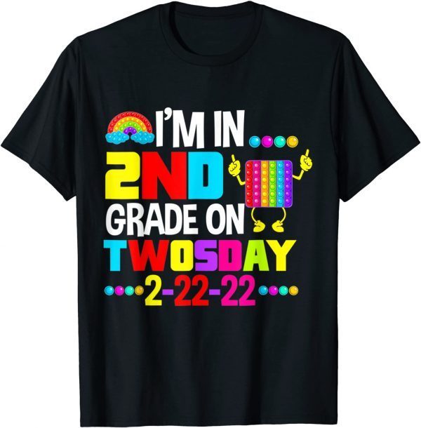 I'm In 2nd Second Grade On Twosday February 22nd 2022 Classic Shirt