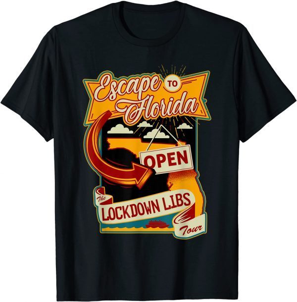 Ron DeSantis Escape To Florida Classic Shirt