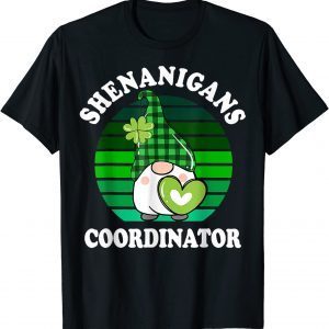 St Patricks Day Shenanigans Coordinator Teacher Tee Shirt