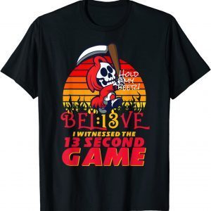 When It's Grim Be the Grim Reaper 13 Second KC Kansas City Tee Shirt