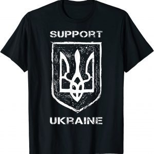 T-Shirt Ukraine Trident Support Ukraine 2022