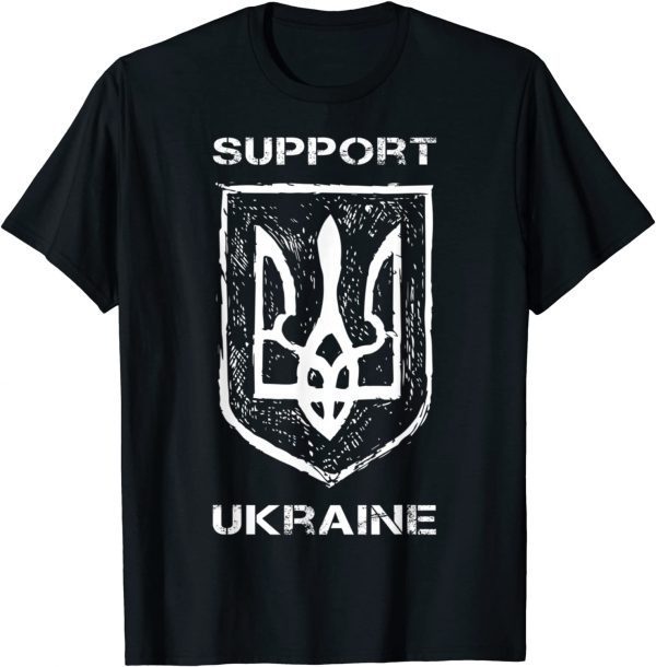 T-Shirt Ukraine Trident Support Ukraine 2022