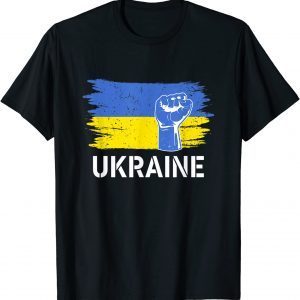 Ukraine Flag Merchandise Ukrainians DNA American Ukrainians Tee Shirts