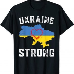 I Support Ukraine Strong Pray For Ukraine Flag Free Ukraine , Save Ukraine T-Shirt