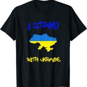 I Stand With Ukraine Essential Unisex Shirt