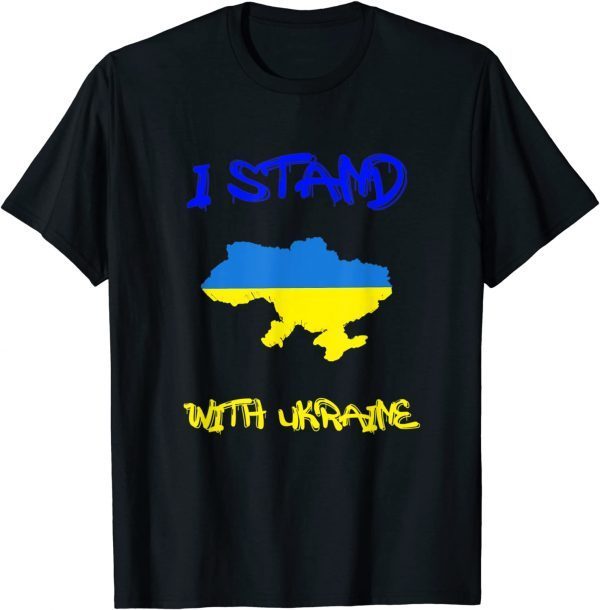 I Stand With Ukraine Essential Unisex Shirt