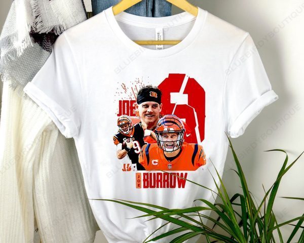 Joe Burrow 9 Cincinnati Bengals 2022 Champs Super Bowl Shirt